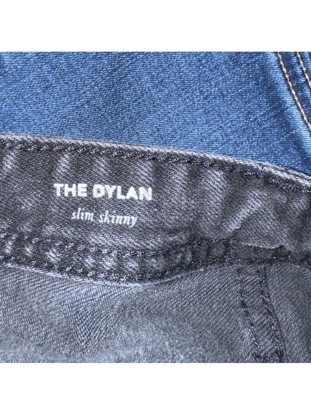 Ag Adriano Goldschmied The Dylan Slim Skinny Jeans Black Size 30R - Picture 4 of 5